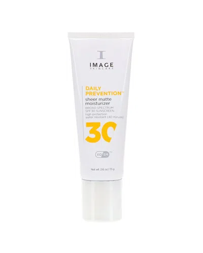 Image 2.6oz Skincare Daily Prevention Sheer Matte Moisturizer Broad Spectrum Spf 30 Sunscreen