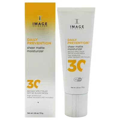 Image Daily Prevention Sheer Matte Moisturizer Spf 30 By  For Unisex - 2.6 oz Sunscreen