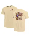 Image One Big Boys And Girls Cream Lsu Tigers Hyperlocal Comfort Colors T-shirt In Cream