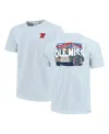 Image One Big Boys And Girls Light Blue Ole Miss Rebels Local Campus Scene T-shirt In Blue
