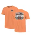 Image One Big Boys And Girls Orange Auburn Tigers Comfort Colors Hyperlocal Campus Scene T-shirt In Pink