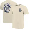 Image One Cream Arizona Wildcats Comfort Colors Mascot Overlay T-shirt In Cream