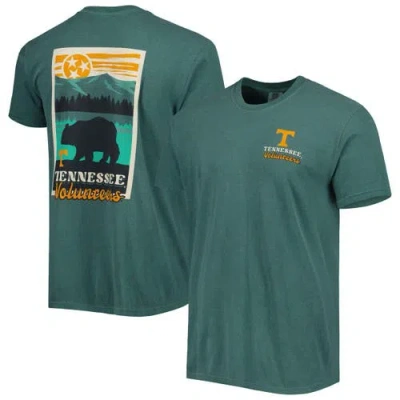Image One Green Tennessee Volunteers Hyperlocal T-shirt In Blue