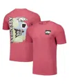 Image One Men's And Women's Cardinal Arkansas Razorbacks Hyper Local Whitaker Point T-shirt In Cardinal