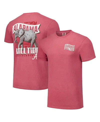 Image One Men's And Women's Crimson Alabama Crimson Tide Hyper Local Banner Stadium T-shirt