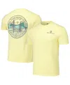 Image One Men's And Women's Gold Army Black Knights Scenic Comfort Colors T-shirt