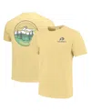 Image One Unisex Gold Colorado Buffaloes Scenic Comfort Colors T-shirt In Yellow