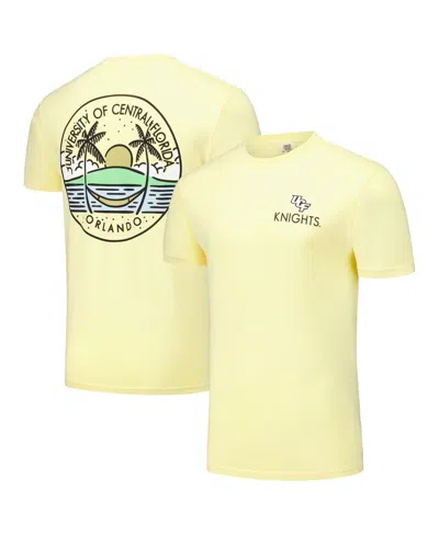 Image One Men's And Women's Gold Ucf Knights Scenic Comfort Colors T-shirt