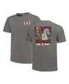 Image One Men's And Women's Gray Florida State Seminoles Hyper Local Oceola Renegade Stadium T-shirt In Gray