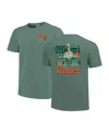 Image One Men's And Women's Green Miami Hurricanes Hyper Local Mascot Swamp T-shirt In Green