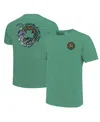 Image One Men's And Women's Green Notre Dame Fighting Irish Hyper Local Celtic Knot Bagpipes T-shirt In Green