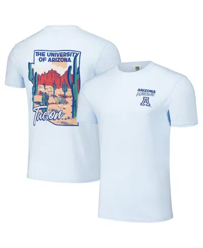 Image One Men's And Women's Light Blue Arizona Wildcats Hyper Local Cactus State T-shirt