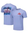 Image One Men's And Women's Light Blue Ole Miss Rebels Hyper Local Chandelier Script T-shirt In Light Blue