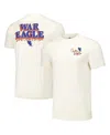Image One Men's And Women's Natural Auburn Tigers Hyper Local Brick Texture War Eagle T-shirt In Natural