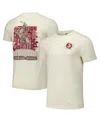 Image One Men's And Women's Natural Florida State Seminoles Hyper Local Statue Pattern T-shirt In Natural