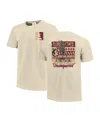 Image One Men's And Women's Natural Florida State Seminoles Hyper Local Statue T-shirt In Brown