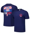 Image One Men's And Women's Navy West Virginia Mountaineers Hyper Local Welcome To Campus T-shirt In Navy