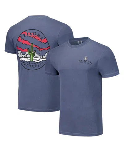 Image One Men's And Women's Navy Arizona Wildcats Scenic Comfort Colors T-shirt