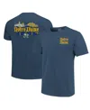Image One Men's And Women's Navy Notre Dame Fighting Irish Hyper Local Celtic Tartan Campus T-shirt In Navy