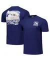 Image One Men's And Women's Navy Penn State Nittany Lions Hyper Local Lion Shrine Sketch T-shirt In Navy