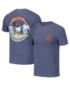 Image One Men's And Women's Navy Midshipmen Scenic Comfort Colors T-shirt In Navy