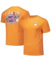 Image One Women's Tennessee Orange Tennessee Volunteers Comfort Colors Campus Scene Drawing Script T-shirt In Orange