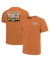 Image One Women's Tennessee Orange Tennessee Volunteers Comfort Colors Campus Scene Drawing Script T-shirt In Orange