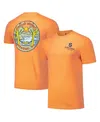 Image One Women's Tennessee Orange Tennessee Volunteers Comfort Colors Campus Scene Drawing Script T-shirt In Orange