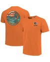 Image One Women's Tennessee Orange Tennessee Volunteers Comfort Colors Campus Scene Drawing Script T-shirt In Orange