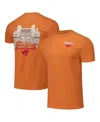 Image One Women's Tennessee Orange Tennessee Volunteers Comfort Colors Campus Scene Drawing Script T-shirt In Orange