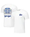 Image One Men's And Women's White Penn State Nittany Lions Hyper Local Stadium Gates Helmet T-shirt In White