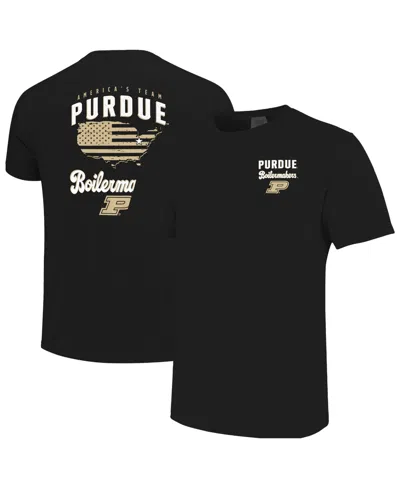 Image One Men's Black Purdue Boilermakers America's Team T-shirt