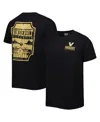 Image One Men's Black Vanderbilt Commodores Logo Campus Icon T-shirt In Black
