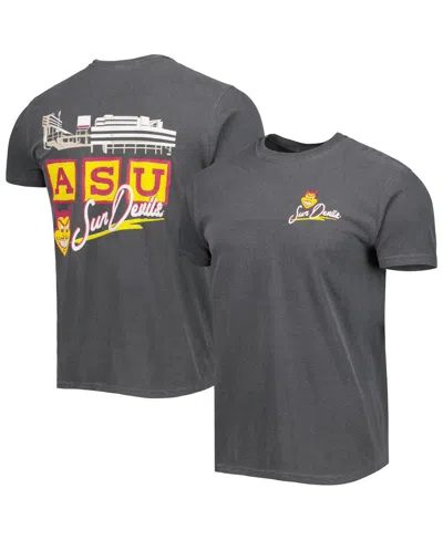 Image One Men's Charcoal Arizona State Sun Devils Vault Stadium T-shirt