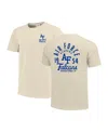 Image One Men's Cream Air Force Falcons Comfort Colors Mascot Overlay T-shirt In Cream