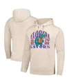 Image One Men's Cream Florida Gators Upper Arch Letters Pullover Hoodie In Cream