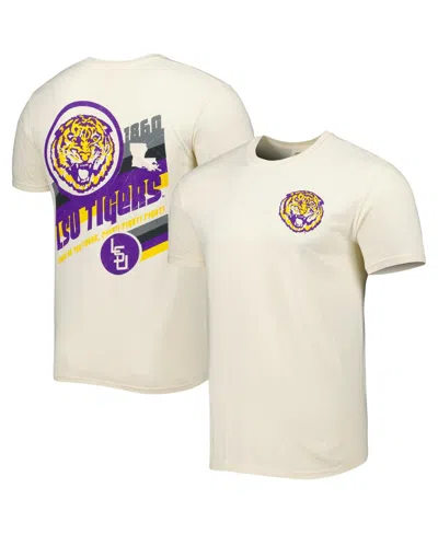 Image One Cream Lsu Tigers Vault Vintage Comfort Color T-shirt