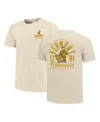 Image One Men's Cream Vermont Catamounts Comfort Colors Mascot Overlay T-shirt In Neutral