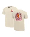 Image One Cream Washington State Cougars Comfort Colors Mascot Overlay T-shirt In Cream