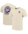 Image One Men's Cream Washington Huskies Comfort Colors Mascot Overlay T-shirt In Cream