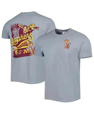 Image One Men's Graphite Minnesota Golden Gophers Vault State Comfort T-shirt
