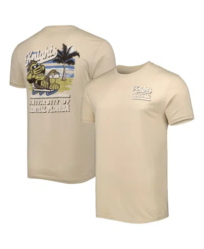 Image One Men's Ucf Knights Hyperlocal Beach Premium T-shirt In Natural