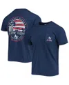 Image One Men's Navy Air Force Falcons Campus Americana T-shirt In Navy