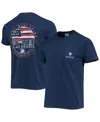 Image One Men's Navy Army Black Knights Campus Americana T-shirt In Navy