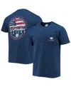 Image One Men's Navy Florida Gators Campus Americana T-shirt In Navy