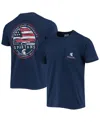 Image One Men's Navy Army Black Knights Campus Americana T-shirt In Blue