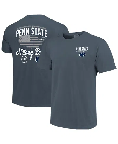 Image One Men's Navy Penn State Nittany Lions America's Team T-shirt In Animal Print