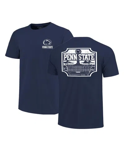 Image One Men's Navy Penn State Nittany Lions Big Tall Campus Icon Core T-shirt In Blue