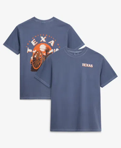 Image One Men's Navy Texas Longhorns Comfort Colors Team Statue T-shirt In Blue