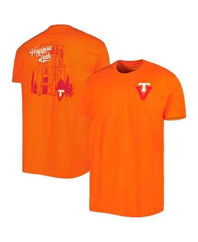 Image One Men's Orange Virginia Tech Hokies Vault Premium T-shirt